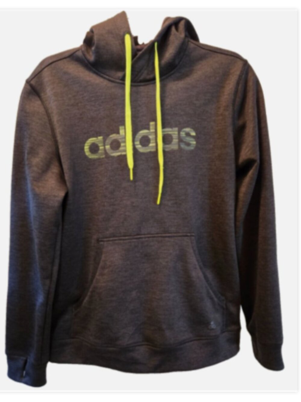 Adidas Women's Pullover Hoodie Sweatshirt Large Gray